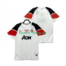Manchester United fußball trikot Champions League 2012 Herren Ausweich Retro 2011 Kurzarm