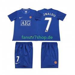 Manchester United fußball trikot Ronaldo 7 2009 Kinder Ausweich Retro 2008 Kurzarm