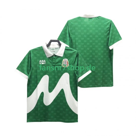 Mexiko fußball trikot 1995 Herren Heim Retro Kurzarm