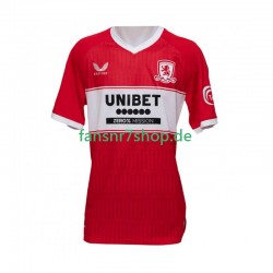 Middlesbrough fußball trikot Herren Heim 2025-2026 Kurzarm