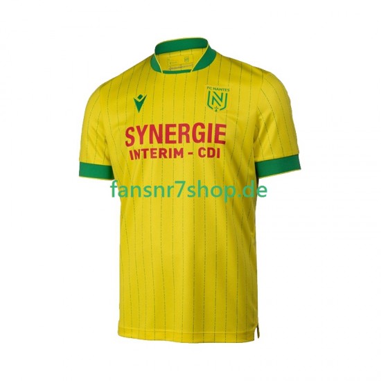 Nantes fußball trikot Herren Heim 2025-2026 Kurzarm
