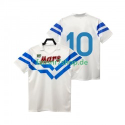 SSC Neaples fußball trikot 10 1988 1989 Herren Auswärts Retro Kurzarm