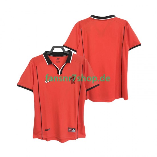 Niederlande fußball trikot 1998 Herren Heim Retro Kurzarm