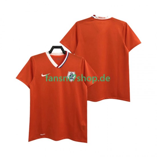 Niederlande fußball trikot Herren Heim Retro 2008 Kurzarm