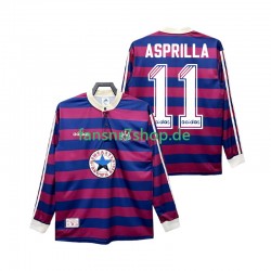 Newcastle United fußball trikot ASPRILLA 11 1995 1997 Herren Auswärts Retro Langarm Newcastle United fußball trikot ASPRILLA 11 1995 1997 Herren Auswärts Retro Langarm