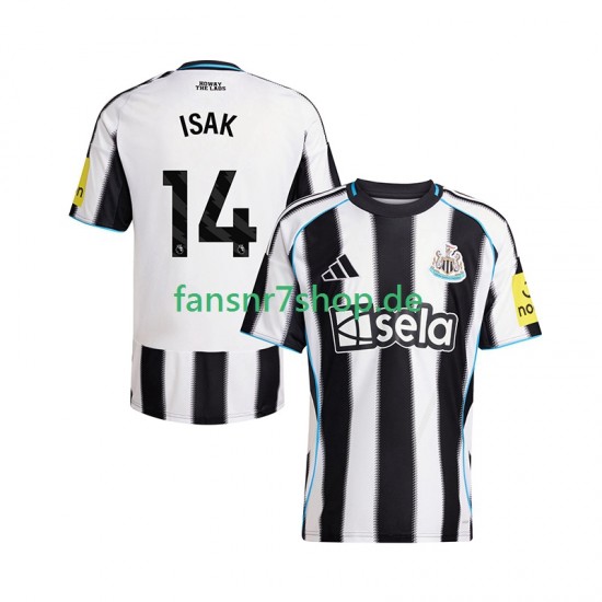 Newcastle United fußball trikot Alexander Isak 14 Herren Heim 2025-2026 Kurzarm