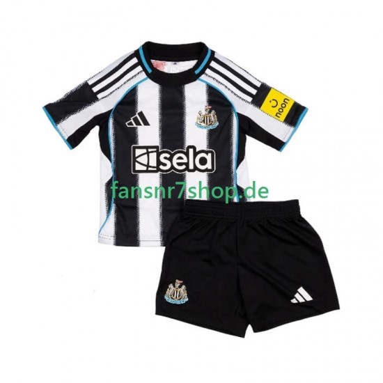 Newcastle United fußball trikot Kinder Heim 2025-2026 Kurzarm