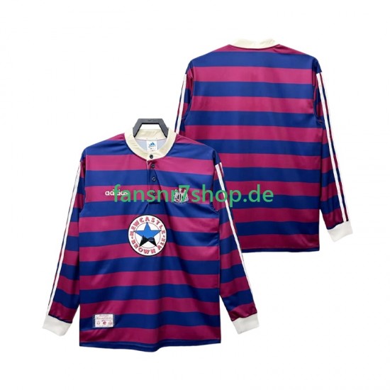 Newcastle United fußball trikot 1995 1997 Herren Auswärts Retro Langarm Newcastle United fußball trikot 1995 1997 Herren Auswärts Retro Langarm