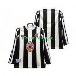 Newcastle United fußball trikot 1995 1997 Herren Heim Retro Langarm