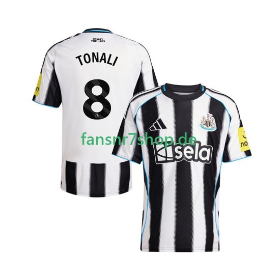 Newcastle United fußball trikot Sandro Tonali 8 Herren Heim 2025-2026 Kurzarm