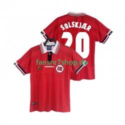 Norwegen fußball trikot SOLSKJAER 20 1998 Herren Heim Retro Kurzarm Norwegen fußball trikot SOLSKJAER 20 1998 Herren Heim Retro Kurzarm