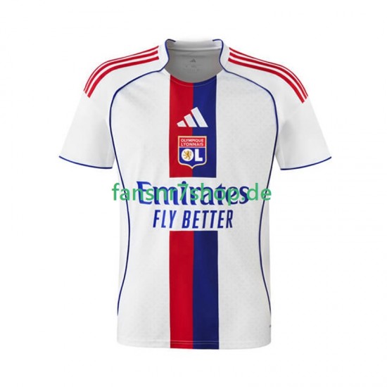 Olympique Lyon fußball trikot Herren Heim 2025-2026 Kurzarm