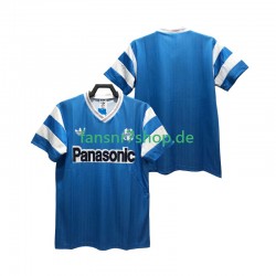 Olympique Marseille fußball trikot Herren Auswärts Retro 1990 Kurzarm