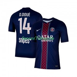 Paris Saint-Germain fußball trikot Desire Doue 14 Herren Heim 2025-2026 Kurzarm