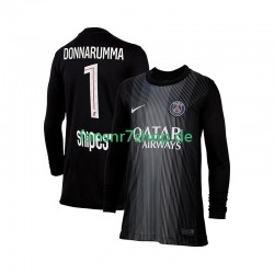 Paris Saint-Germain fußball trikot Gianluigi Donnarumma 1 Torhüter Herren Heim 2025-2026 Langarm