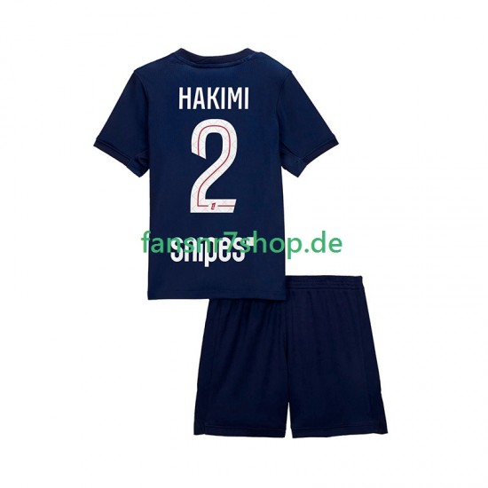 Paris Saint-Germain fußball trikot Hakimi 2 Kinder Heim 2025-2026 Kurzarm