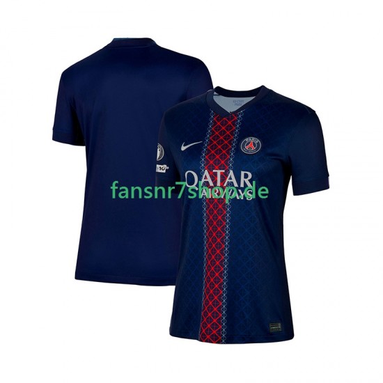 Paris Saint-Germain fußball trikot Dame Heim 2025-2026 Kurzarm