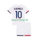 Paris Saint-Germain fußball trikot Ousmane Dembele 10 Kinder Auswärts 2025-2026 Kurzarm