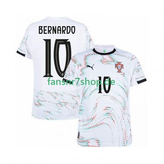 Portugal fußball trikot Bernardo Silva 10 Herren Auswärts 2025-2026 Kurzarm