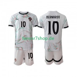 Portugal fußball trikot Bernardo Silva 10 Kinder Auswärts 2025-2026 Kurzarm