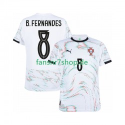 Portugal fußball trikot Bruno Fernandes 8 Herren Auswärts 2025-2026 Kurzarm