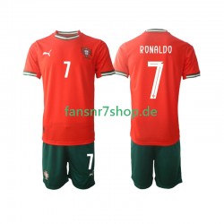 Portugal fußball trikot Cristiano Ronaldo 7 Kinder Heim 2025 Kurzarm