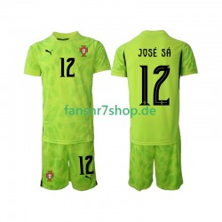 Portugal fußball trikot Jose Sa 12 Torhüter Kinder Heim 2025 Kurzarm