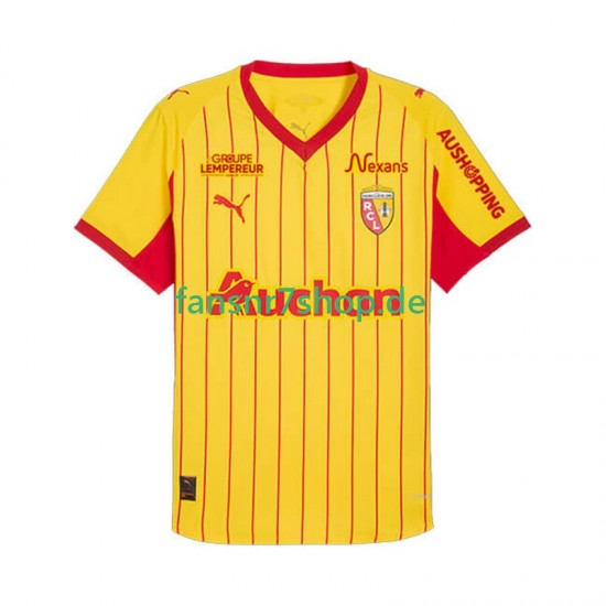 RC Lens fußball trikot Herren Heim 2025-2026 Kurzarm