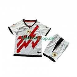 Rayo Vallecano fußball trikot Kinder Auswärts 2024-2025 Kurzarm