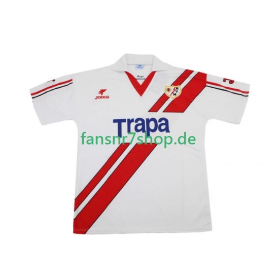 Rayo Vallecano fußball trikot 19971998 Herren Heim Retro Kurzarm