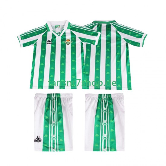 Real Betis fußball trikot 1996 1997 Kinder Heim Retro Kurzarm