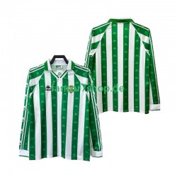 Real Betis fußball trikot 1996 1997 Herren Heim Retro Langarm