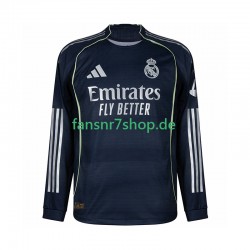Real Madrid fußball trikot Herren Auswärts 2025-2026 Langarm