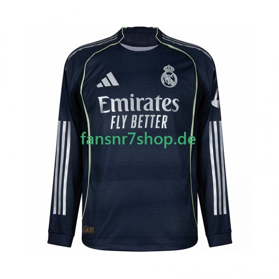 Real Madrid fußball trikot Herren Auswärts 2025-2026 Langarm