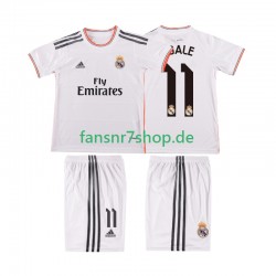 Real Madrid fußball trikot BALE 11 2013 2014 Kinder Heim Retro Kurzarm