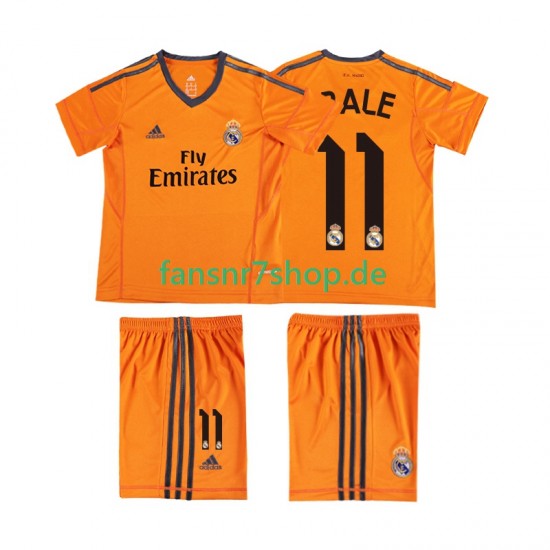 Real Madrid fußball trikot BALE 11 2013 2014 Kinder Ausweich Retro Kurzarm