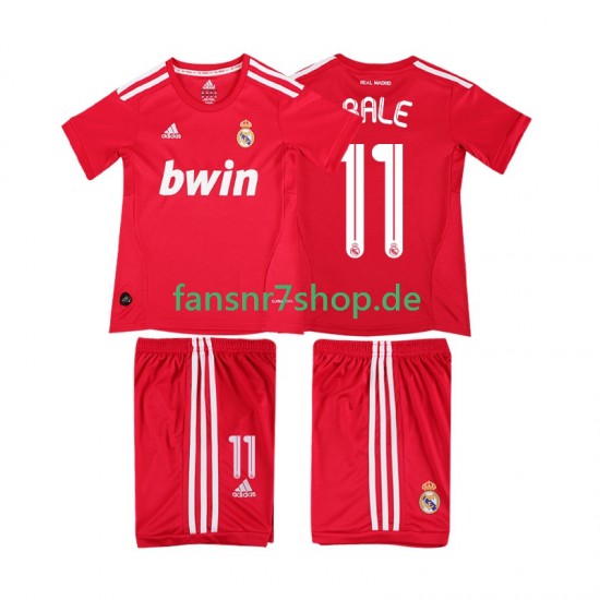 Real Madrid fußball trikot BALE 11 2012 Kinder Ausweich Retro 2011 Kurzarm