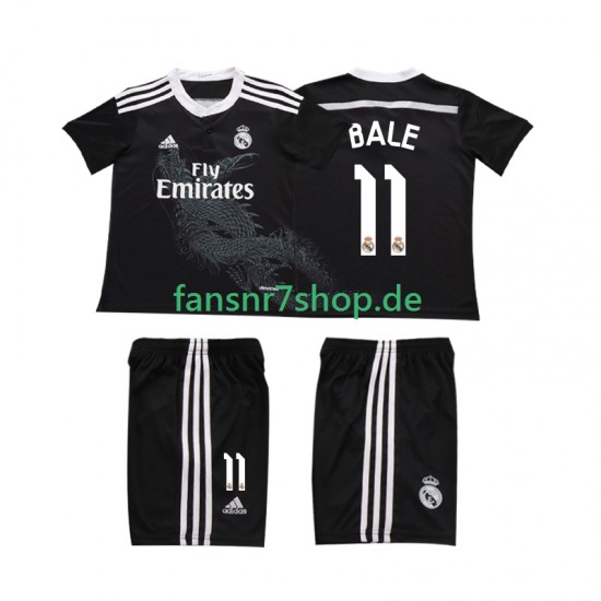 Real Madrid fußball trikot Bale 11 2014 Kinder Ausweich Retro Kurzarm