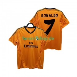Real Madrid fußball trikot CRISTIANO RONALDO 7 2013 2014 Herren Ausweich Retro Kurzarm