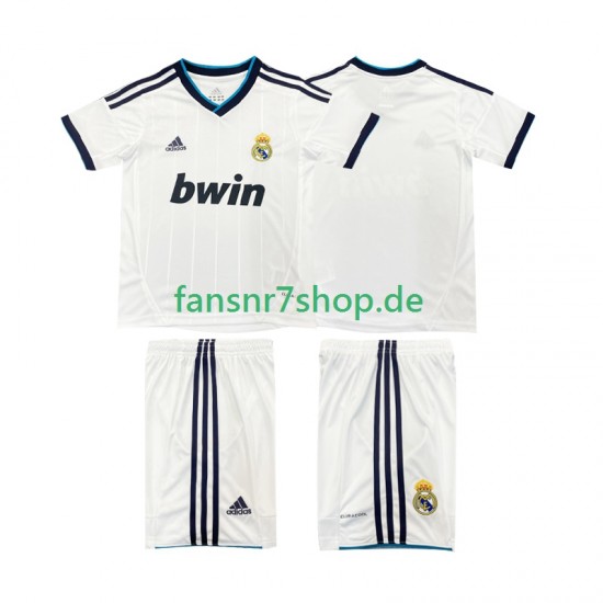 Real Madrid fußball trikot 2012 2013 Kinder Heim Retro Kurzarm