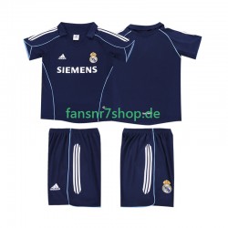 Real Madrid fußball trikot 2005 Kinder Auswärts Retro 2006 Kurzarm