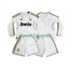 Real Madrid fußball trikot 2012 Kinder Heim Retro 2011 Langarm