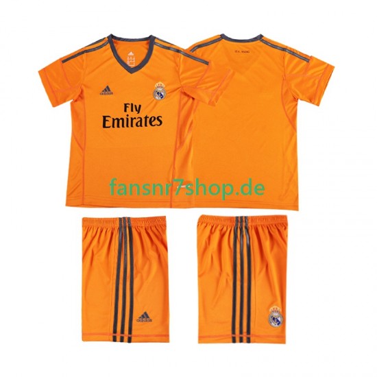 Real Madrid fußball trikot 2013 2014 Kinder Ausweich Retro Kurzarm