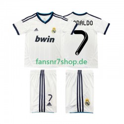 Real Madrid fußball trikot Cristiano Ronaldo 7 2012 2013 Kinder Heim Retro Kurzarm