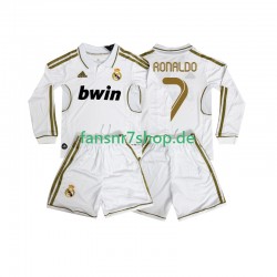 Real Madrid fußball trikot Cristiano Ronaldo 7 2012 Kinder Heim Retro 2011 Langarm