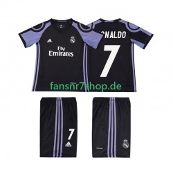 Real Madrid fußball trikot Cristiano Ronaldo 7 2016 2017 Kinder Ausweich Retro Kurzarm