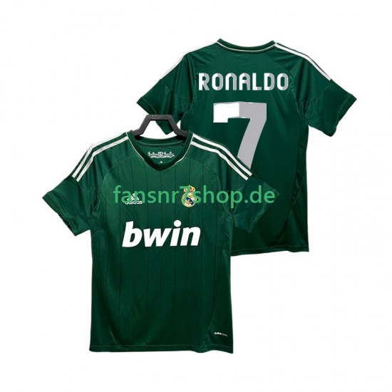 Real Madrid fußball trikot Cristiano Ronaldo 7 2012 2013 Herren Ausweich Retro Kurzarm
