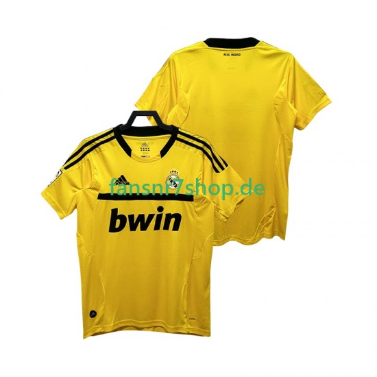 Real Madrid fußball trikot 2012 Torhüter Herren Heim Retro 2011 Kurzarm