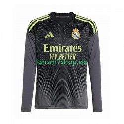 Real Madrid fußball trikot Torhüter Herren Ausweich 2025-2026 Langarm