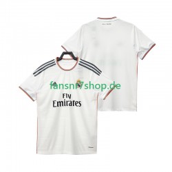 Real Madrid fußball trikot 2013 2014 Herren Heim Retro Kurzarm
